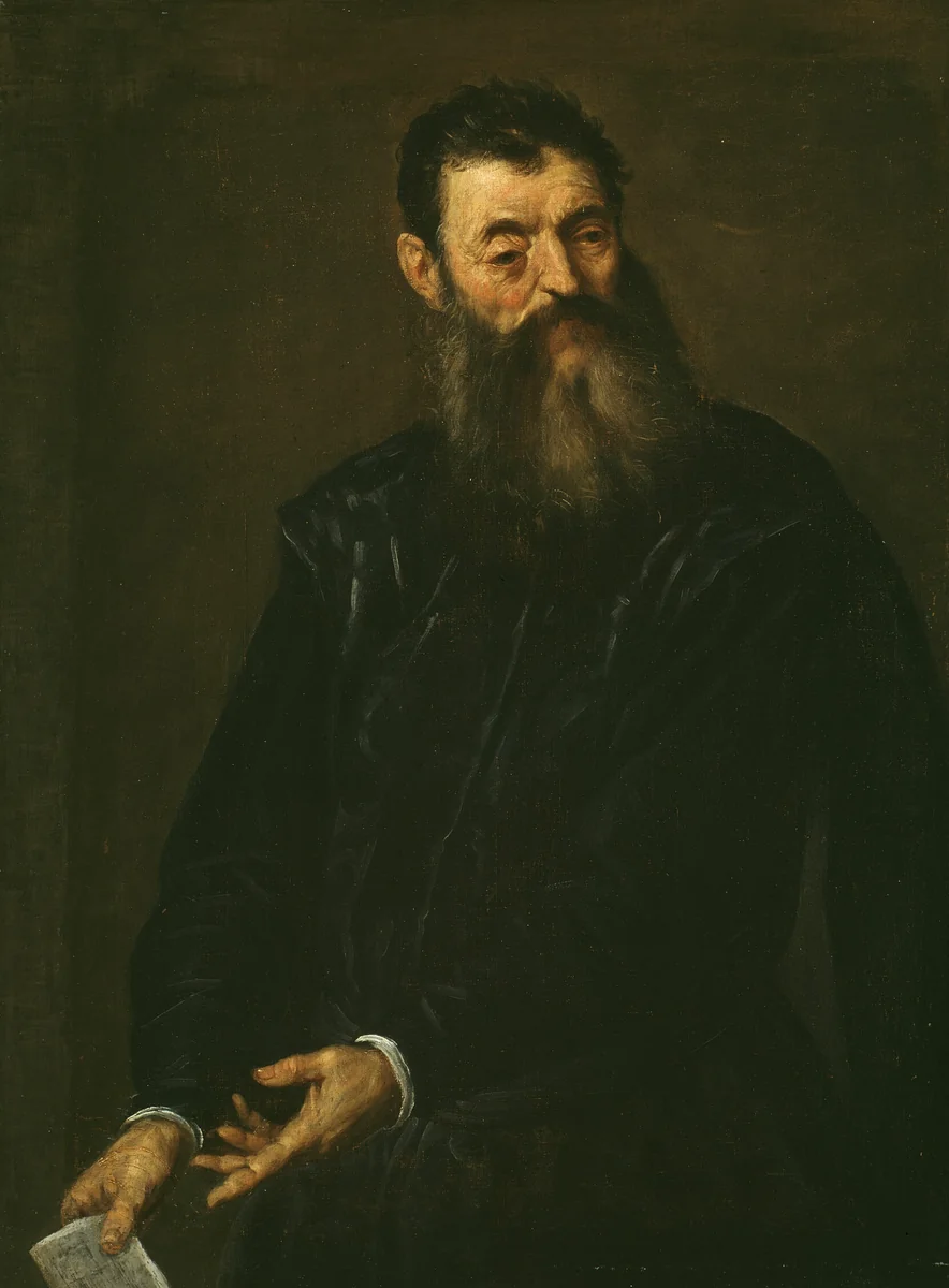 Portrait of a Gentleman by Palma Giovane, painting, 1585-1595