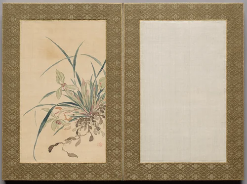 Painting from Flowers and Grasses by Tsubaki Chinzan (椿椿山), painting, 1841