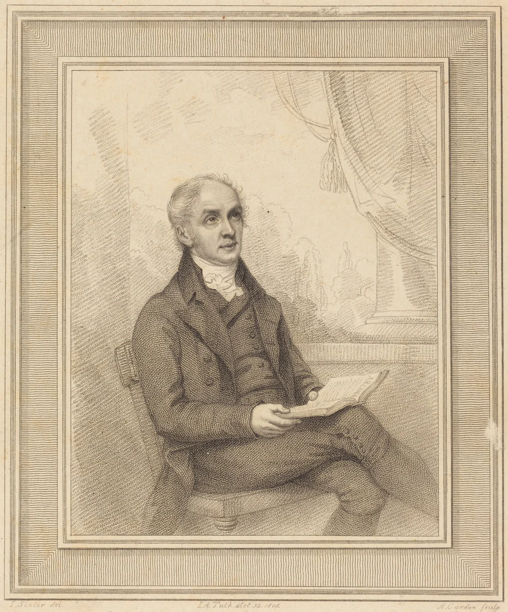 John Augustus Tulk by Anthony Cardon
Joseph Slater, print, 1808