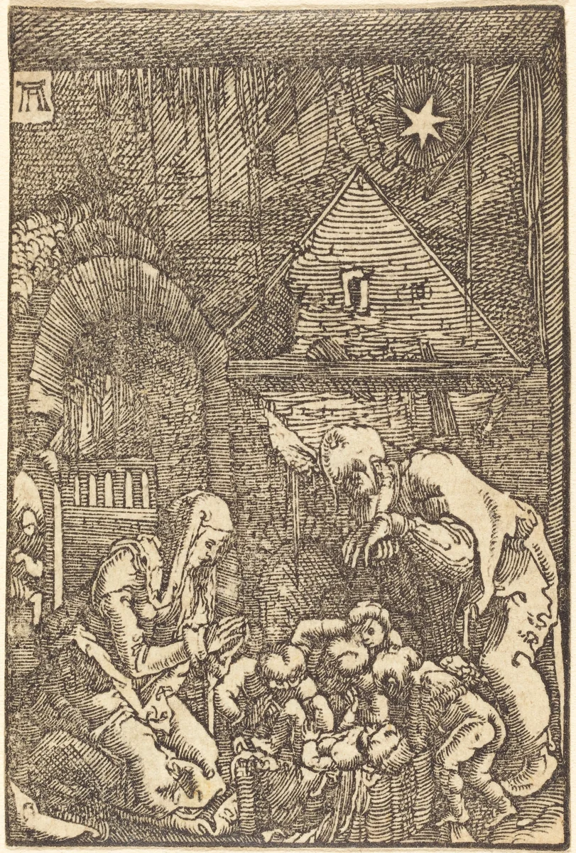 The Nativity by Albrecht Altdorfer, print, 1513