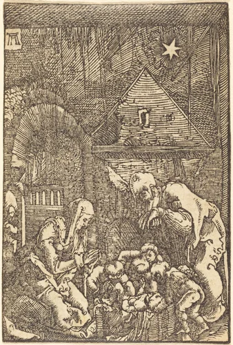 The Nativity by Albrecht Altdorfer, print, 1513