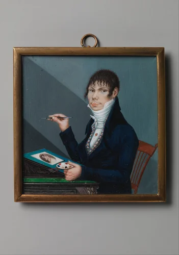 Self Portrait by Unknown Artist, artwork, 1795-1805