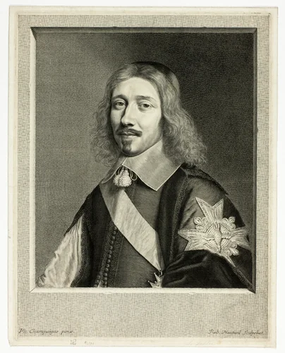 Portrait of Michel Le Tellier, Minister of State by Robert Nanteuil, print, 1653
