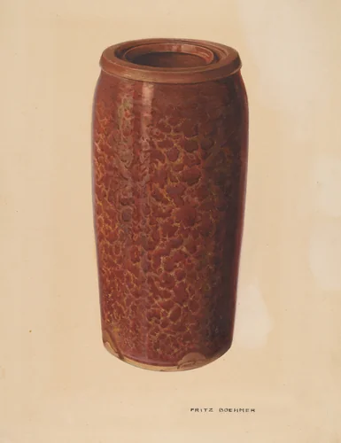 Pickle Jar by Fritz Boehmer, index of american design, 1939