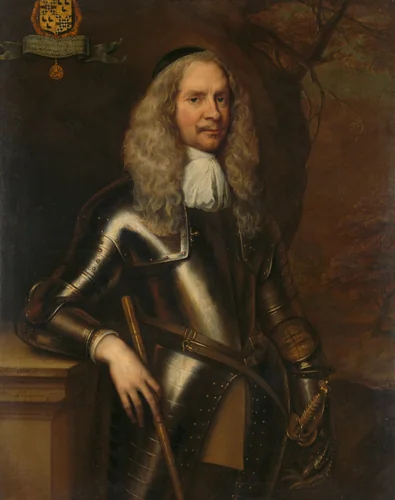 Portrait of Cornelis van Aerssen (1600/02-1662), Lord of Sommelsdijk by Adriaen Hanneman, painting, 1658