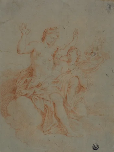 Psyche Presenting the Phial of Water to Venus by Raffaello Sanzio, drawing, 1700-1799