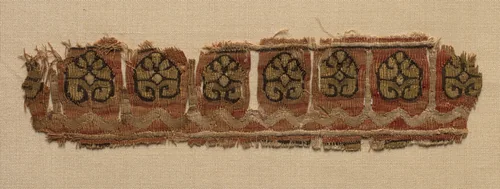 Fragment of a Tiraz-Style Textile by Unknown, textile, 1130-1169