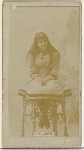 Lee Jarvis, from the Actors and Actresses series (N145-8) issued by Duke Sons & Co. to promote Duke Cigarettes by W. Duke, Sons & Co., photograph, 1890-1895