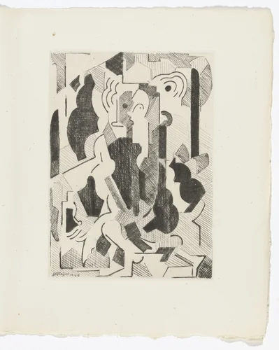 Plate (page 45) from Du Cubisme (On Cubism) by Albert Gleizes, illustrated book, 1946