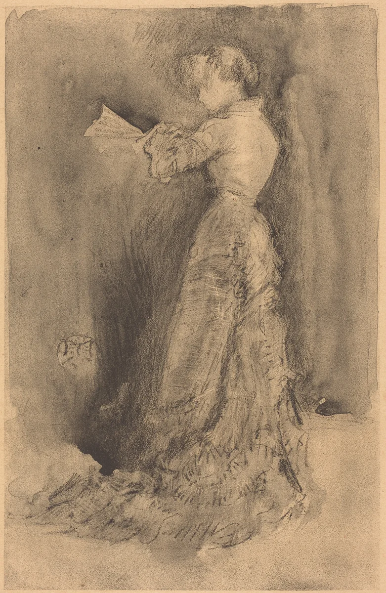 The Toilet by James McNeill Whistler, print, 1878