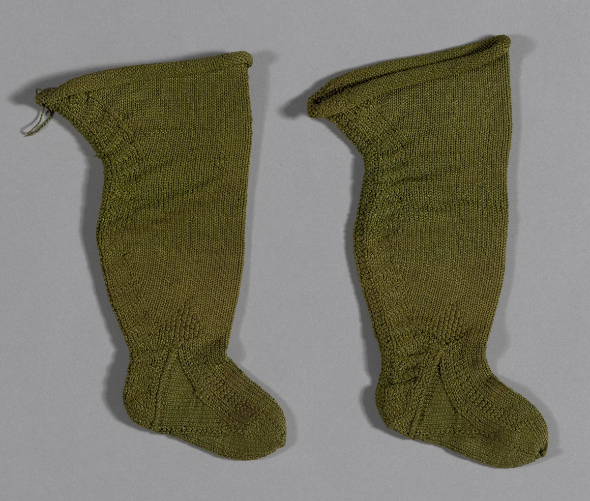 Pair of Baby's Stockings by France, textile, 1701-1800