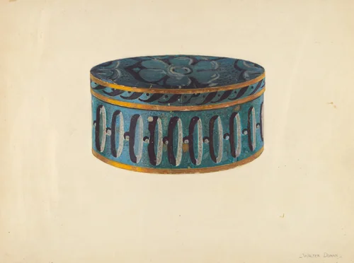 Bandbox by Walter Doran, index of american design, 1939