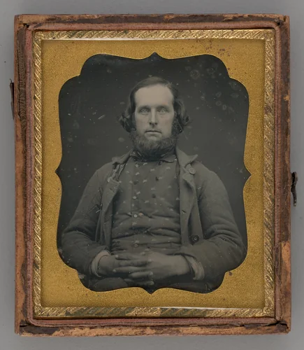 Untitled (Portrait of Seated Man) by Unknown maker, other, 1852