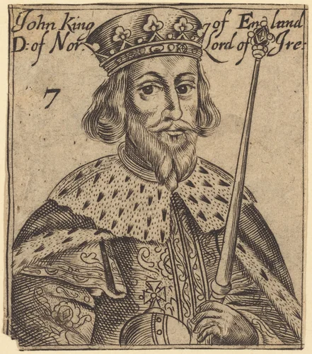 John, King of England by British 17th Century, print, 1600-1699