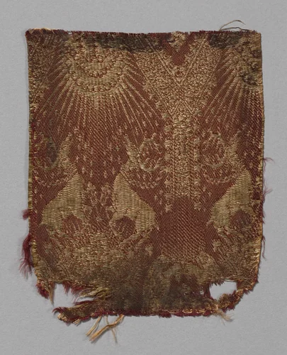 Fragment by Italian, textile, 1801-1900
