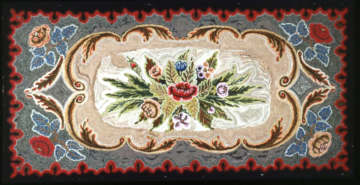 Rug by United States, textile, 1801-1900