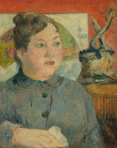 Madame Alexandre Kohler by Paul Gauguin, painting, 1887-1888