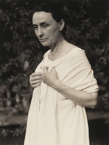 Georgia O'Keeffe by Alfred Stieglitz, photograph, 1933