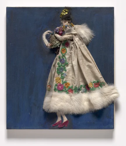 Costume design (Georgette) for artist's ballet Orphée of the Quat-z-arts by Florine Stettheimer, drawing, 1912