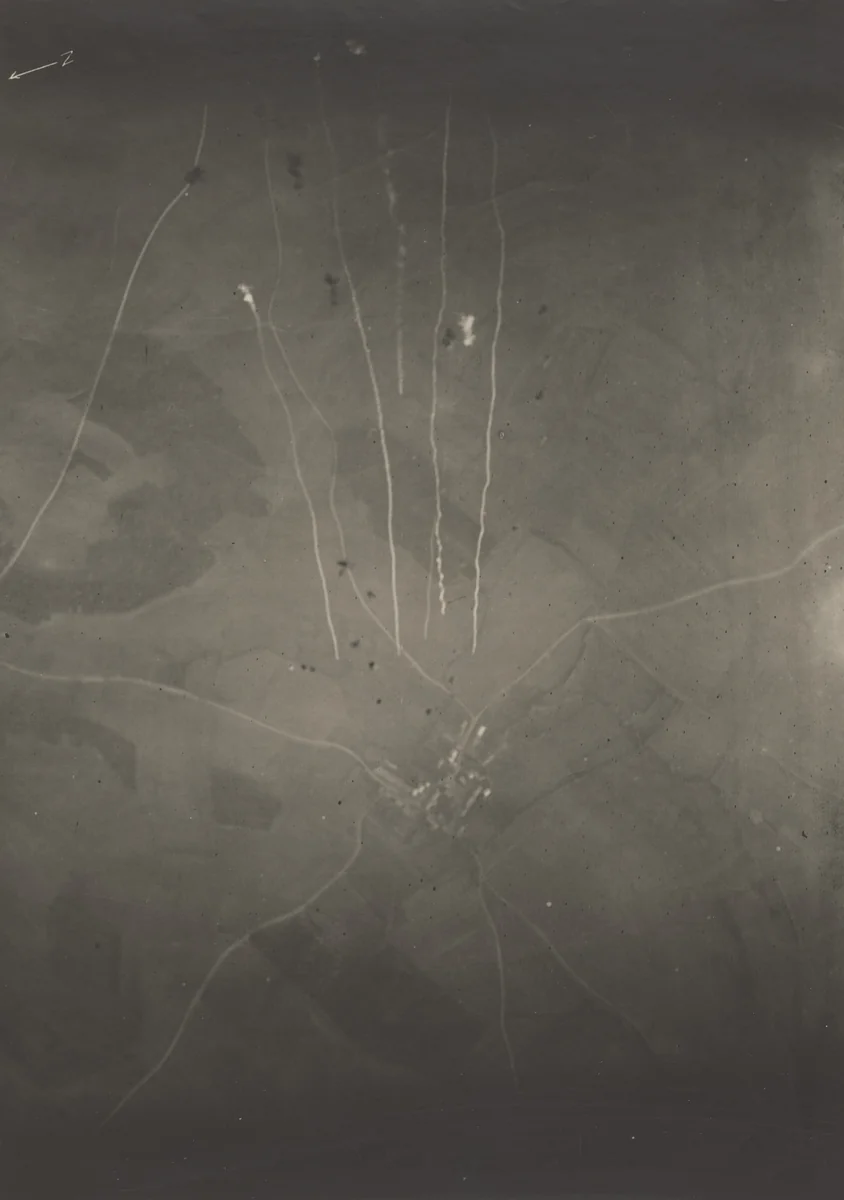 Aerial Incendiary Bombs by Unidentified Photographer, photograph, 1917