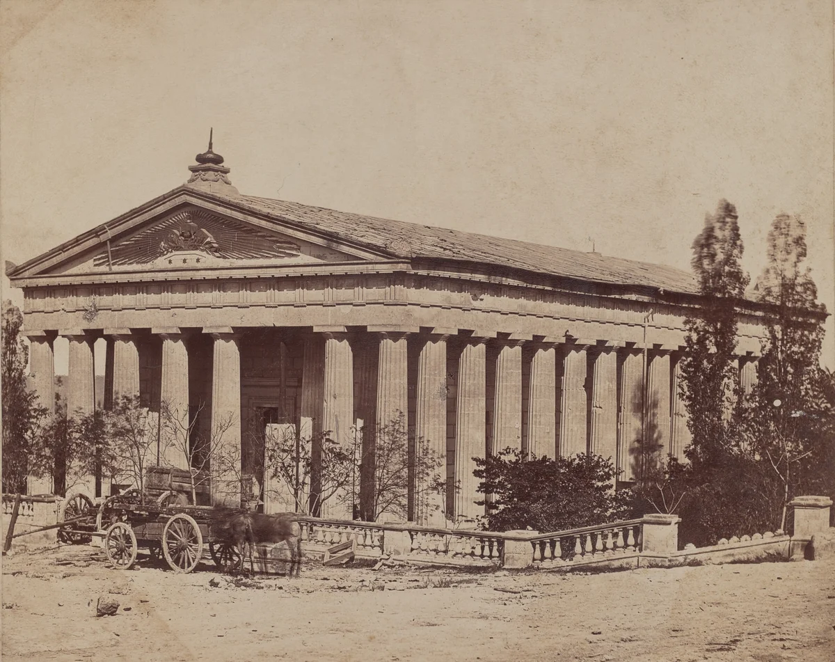 Church of Sts. Peter and Paul by James Robertson; Felice Beato, photograph, 1855-1856