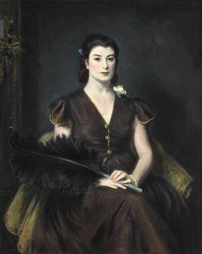 Jeanne Balzac by Eugene Edward Speicher, painting, 1923