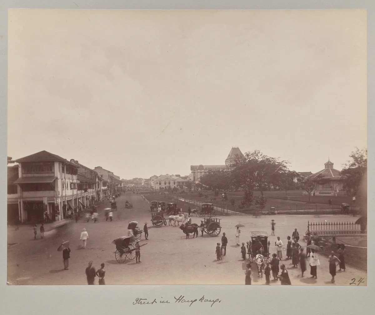 Hong Lim Green, Singapore by London Stereoscopic and Photographic Company, photograph, 1882-1892
