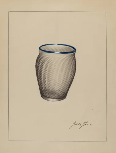 Tumbler by Anna Aloisi
Charles Caseau, index of american design, 1936