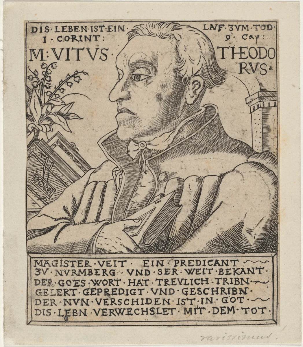 Theodore Veit, Preacher by Unknown 19th Century, print, 1800-1899