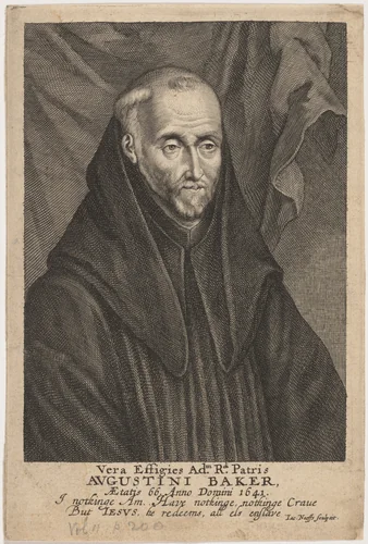 David Baker by Jacobus Neeffs, print, 1641