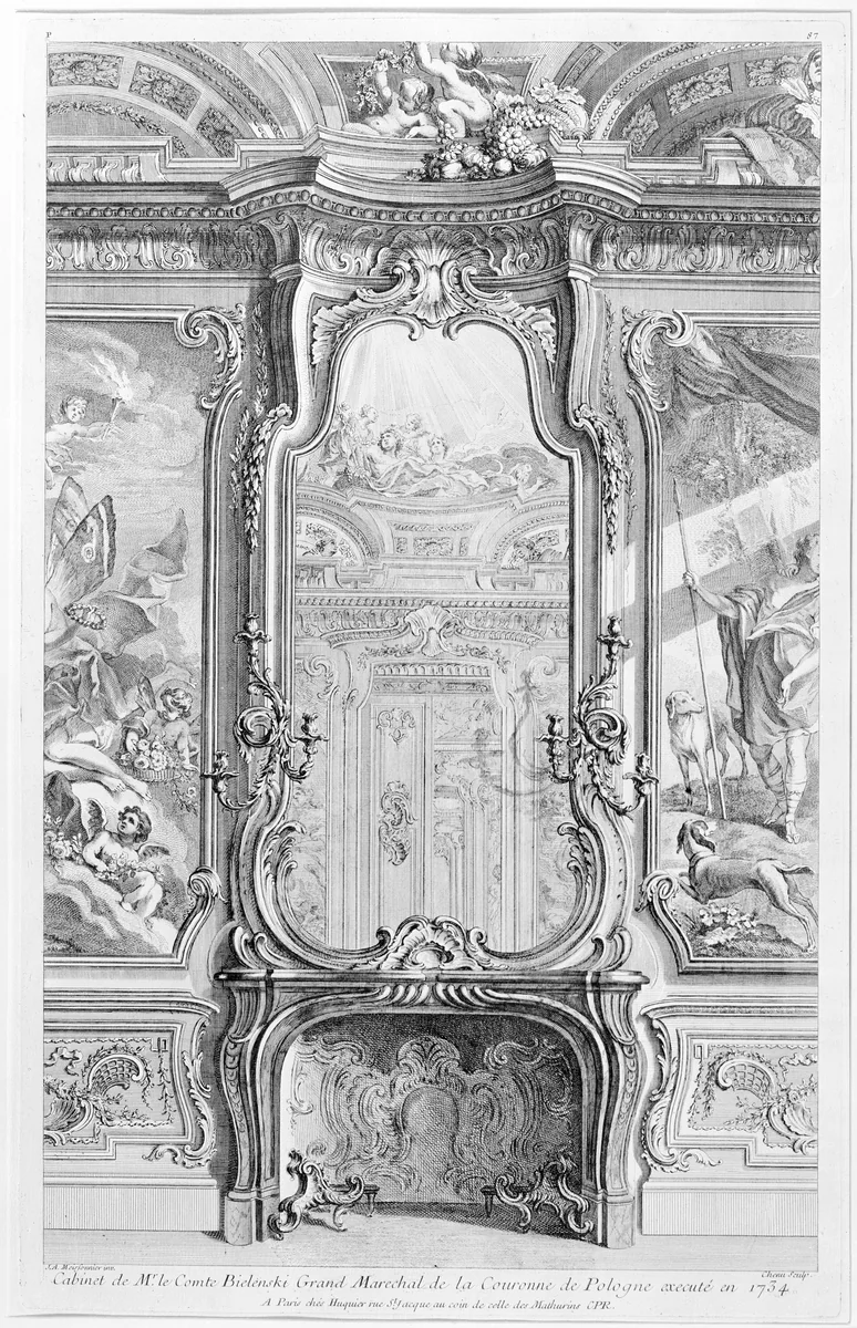 Work by Juste Aurèle Meissonnier, book, 1700-1799