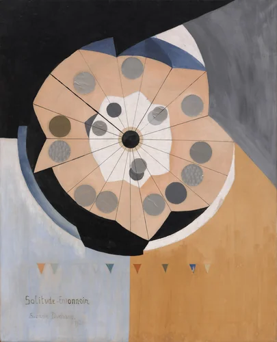 Solitude-Funnel by Suzanne Duchamp, painting, 1921