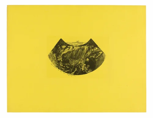 Les drames de la mer (Dramas of the Sea), from the Volpini Suite by Paul Gauguin, print, 1889