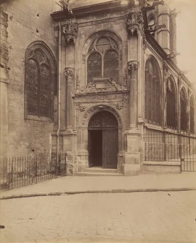 Pontoise. Église St. Maclou by Eugène Atget, photograph, 1902