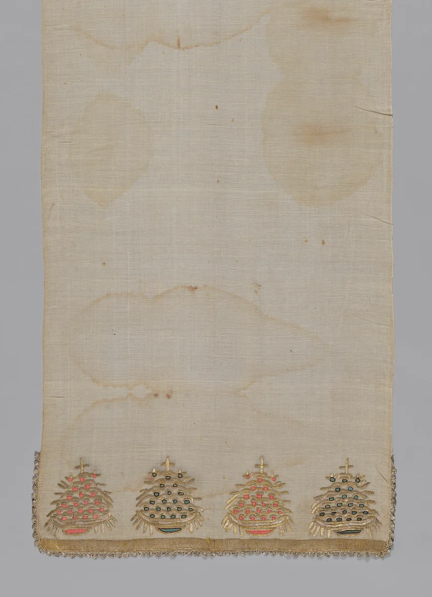 Towel by Turkey, textile, 1875-1900