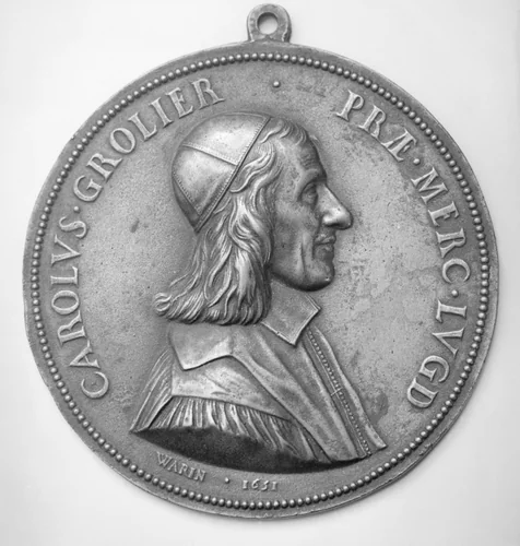 Charles Grolier, provost of the merchants of Lyon (1650–73) by Claude Varin, metalwork, 1651