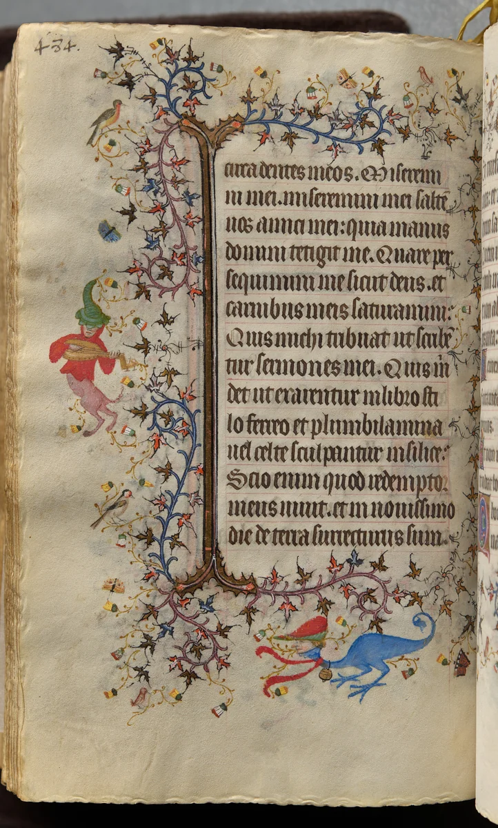 Hours of Charles the Noble, King of Navarre (1361-1425): fol. 236v, Text by Master of the Brussels Initials and Associates, book, 1400-1410
