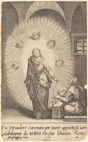 The Delivered Servant by Jacques Callot
Donato Mascagni, print, 1619