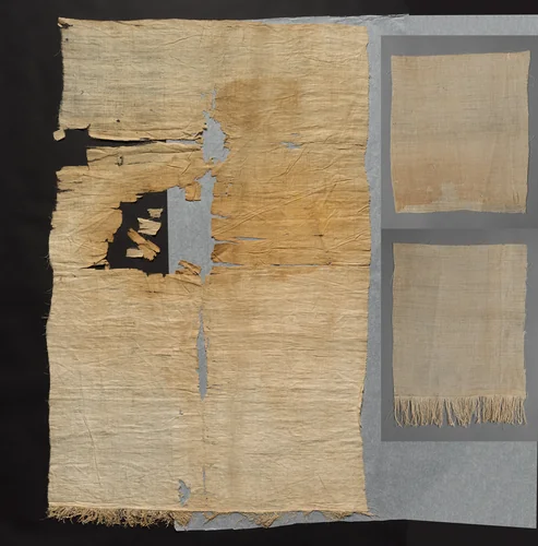 Mummy Linen by Unknown, textile, -1540--1069