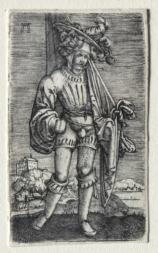 The Little Standard Bearer by Albrecht Altdorfer, print, 1506-1538