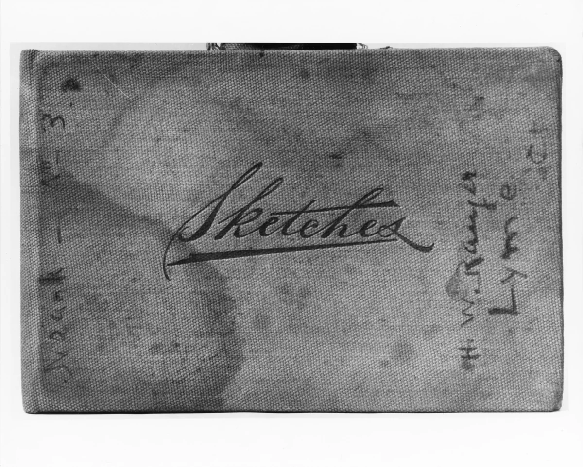 Sketchbook of Noank and Lyme, Connecticut Subjects by Henry Ward Ranger, artwork, 1858-1916