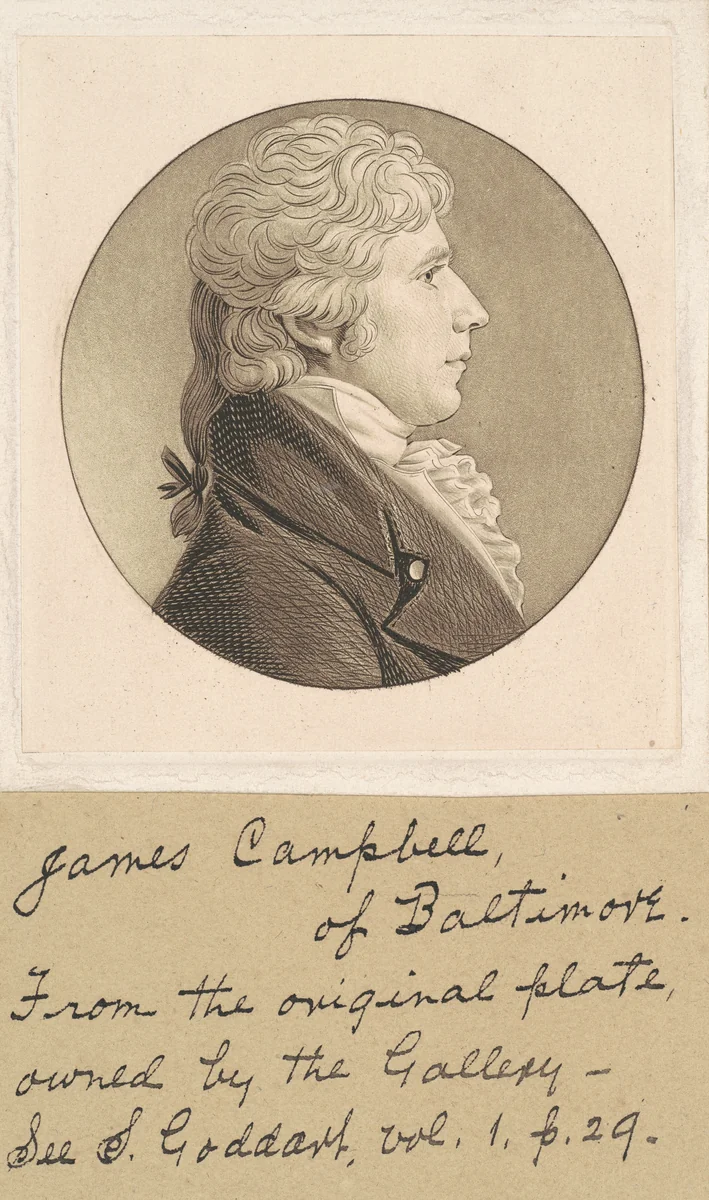 Joseph Carrington Cabell by Jean Godefroy, print, 1799-1809