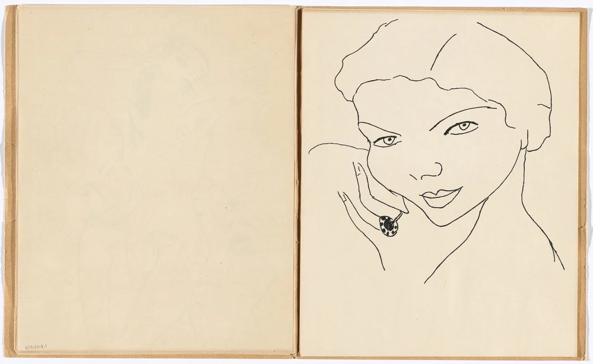 Plate (folio 9) from 591 by Francis Picabia, illustrated book, 1952