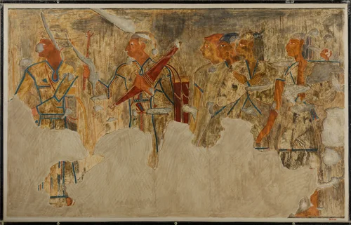 Delegation of Foreigners, Tomb of User by Nina de Garis Davies, artwork, -1479--1420