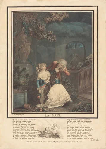 La Main by Philibert Louis Debucourt, print, 1788