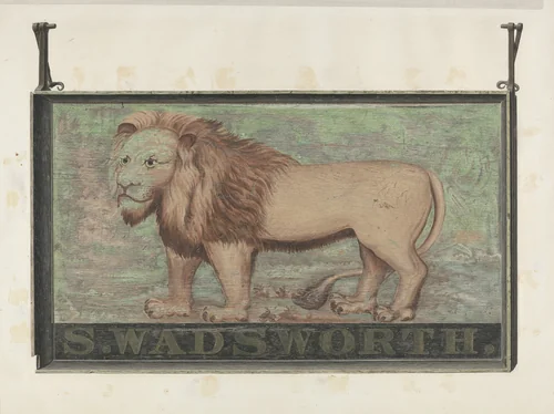 Tavern Sign by John Matulis, index of american design, 1940