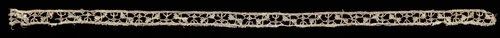 Needlepoint (Reticella) Lace Insertion by Unknown, textile, 1500-1599