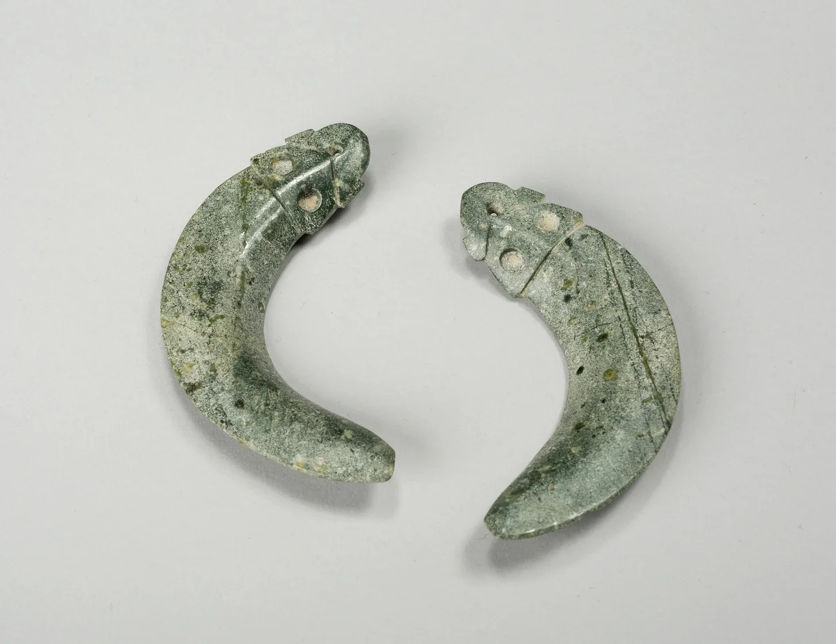 Pair of Earrings by Colima Colima, sculpture, -200-200
