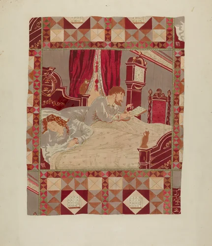 Printed Cotton by Henry Granet, index of american design, 1940