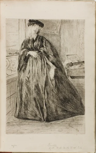 Finette by James McNeill Whistler, print, 1859